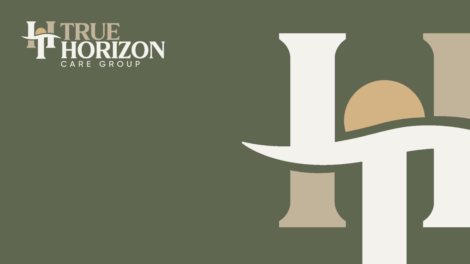 True Horizon Care Group brand identity