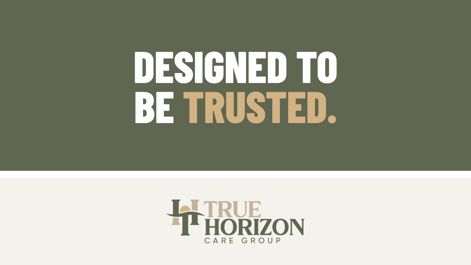 True Horizon Care Group brand lockup